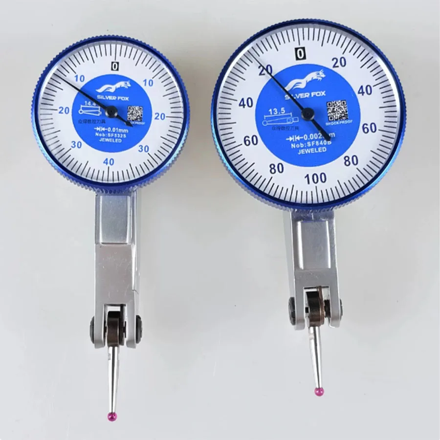 Leverage dial indicator, high-precision, anti drop, durable and undamaged, magnetic gauge holder, durable and long-lasting
