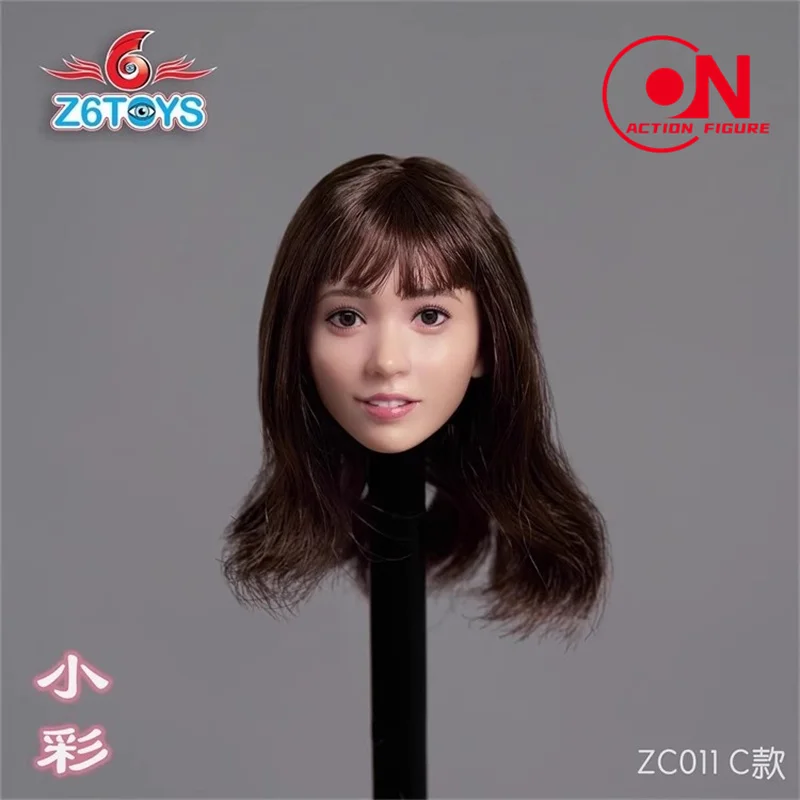 Z6TOYS ZC011 1/6 Saika Kawakita Beweegbare Ogen Head Sculpt Carving Model Fit 12 ''Vrouwelijke Soldaat Action Figure Body poppen