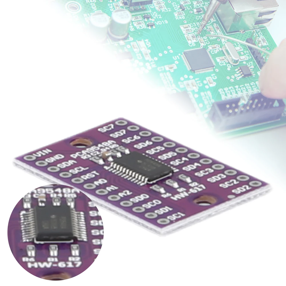 CJMCU-9548 TCA9548A 1 إلى 8 I2C I2C وحدة مجلس التنمية IIC معدد لوحة القطع لوحدات سلسلة اردوينو