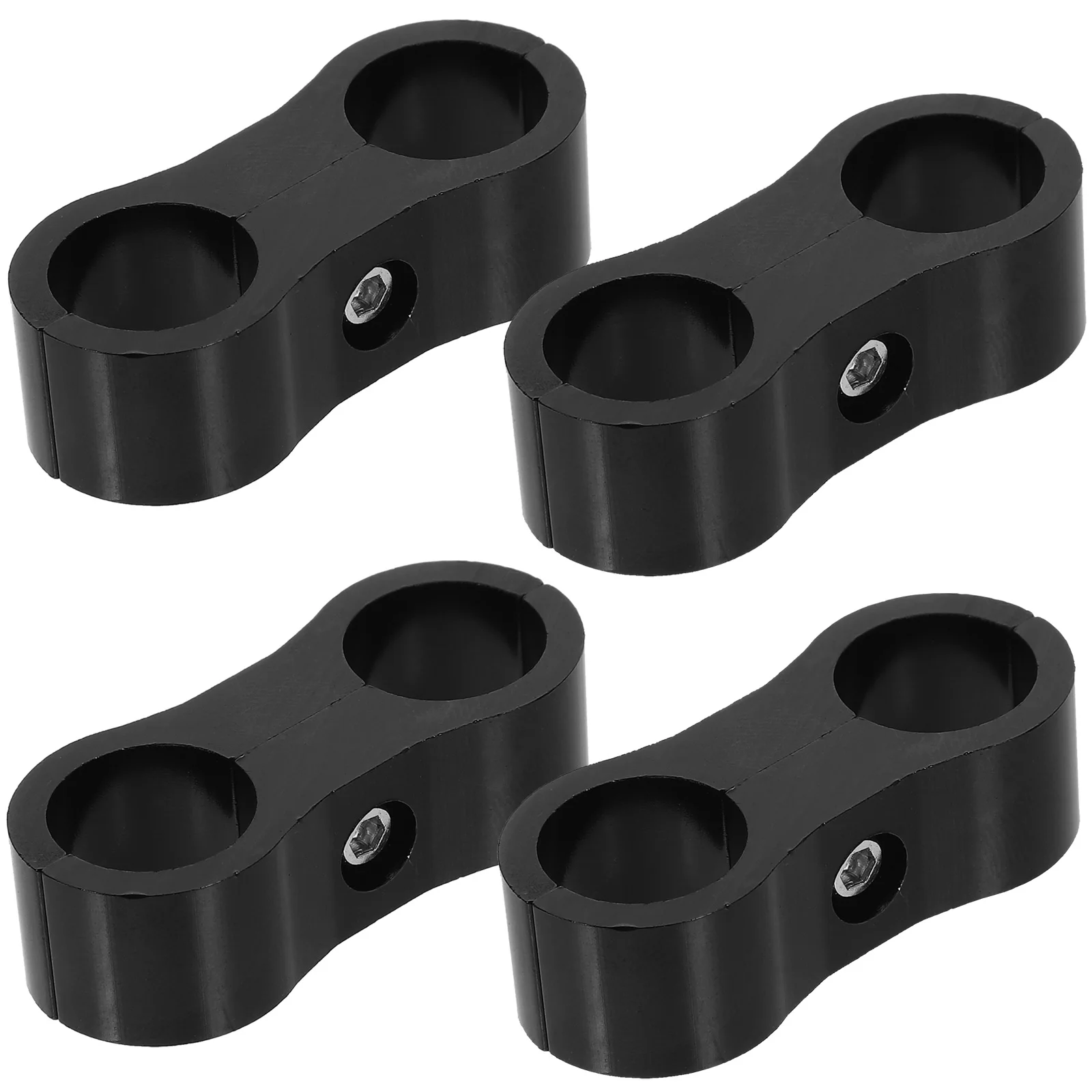 

4 Pcs Car Buckle Air Hose Clamps Adjustable Automotive Fasteners Brake Lines Kit Separator