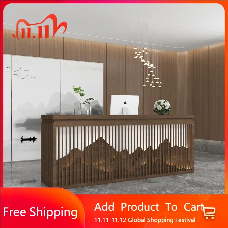 

Universal Reception Counter Cash Register Tables Business Desk Clothing Store Italian Computer DesksBusiness Hotel Furniture