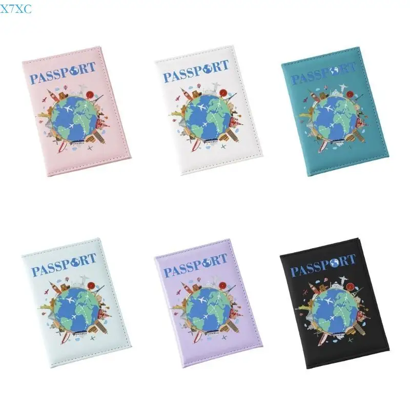 

X7XC Cover PU Leather Holder Print Global Holder Cover