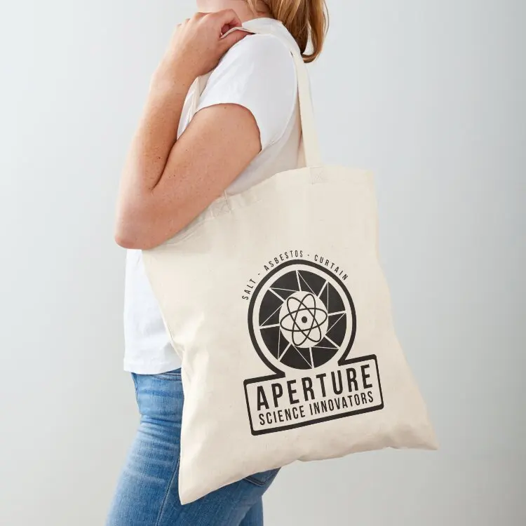 

Aperture Science Laboratories - Portal Tote Bag shopping trolley bag Handbags women tote bag canvas Customizable tote