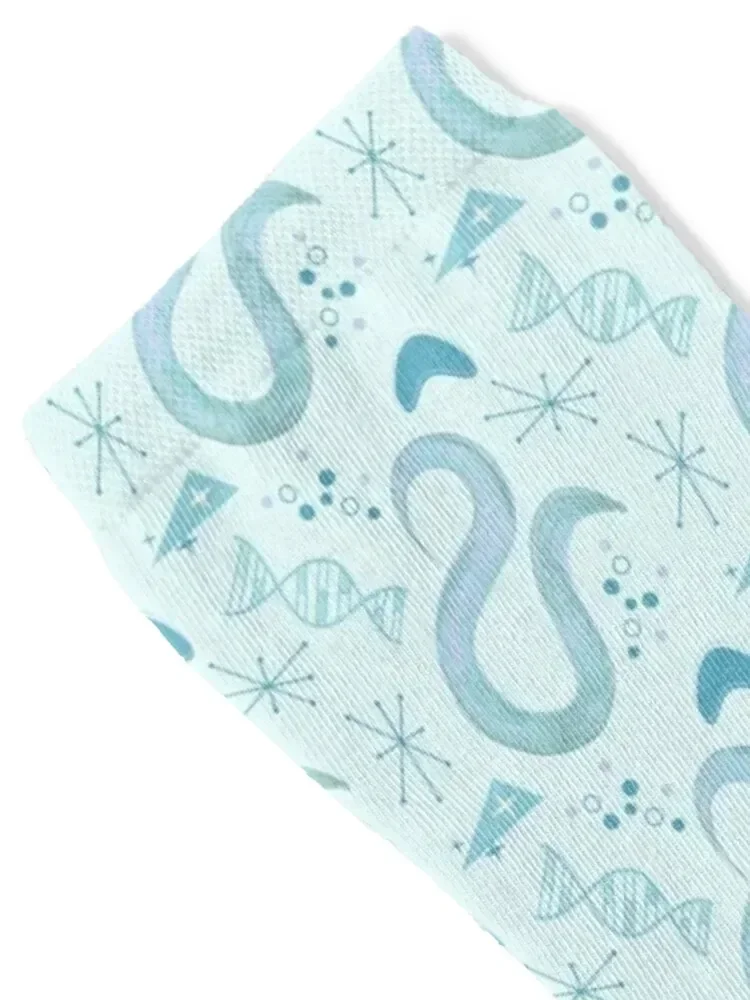 C elegans Nematode Model Organism Retro Print Socks cute Climbing japanese fashion ankle Socks Men's Women's