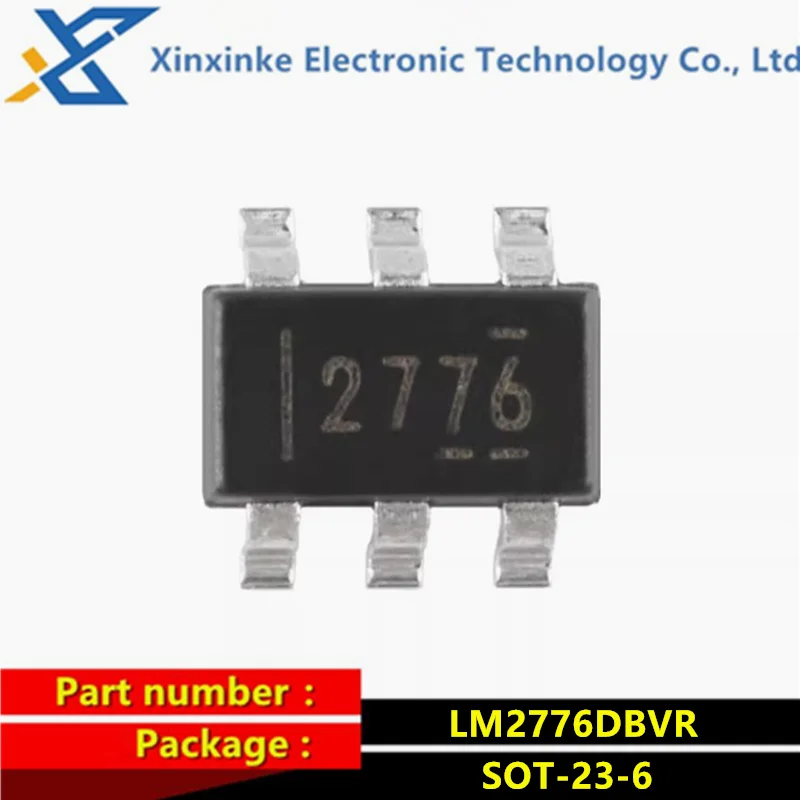 5PCS LM2776DBVR SOT-23-6 Marking: 2776 Switching Voltage Regulators Switched Capacitor Inverter Brand New Original