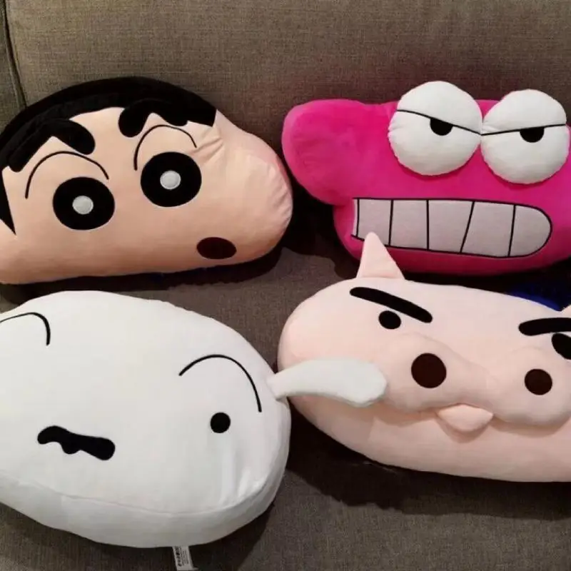 

Новая подушка Crayon Shin Chan Bandai Kawaii аниме милая мультяшная Подушка игрушечный автомобиль подголовник подушка для шеи подарок на день рождения