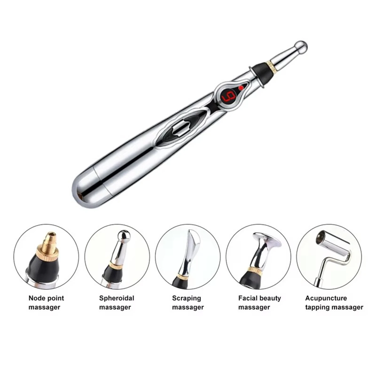Meridian Pen Electronic Energy Circulation Massage Pen Energy Pulse Pen Meridian Pen Soothing and Relaxing Household Artifact image 6