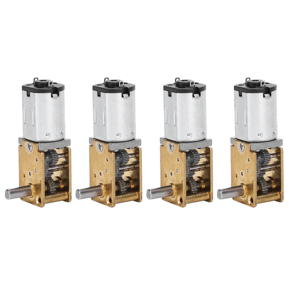 Mini DC Gear Motor Mini Gear Motor Micro Worm Gear Reducer Brush DC Motors Electronic Devices 1218GEN20 Mini Reducer Motor Motor