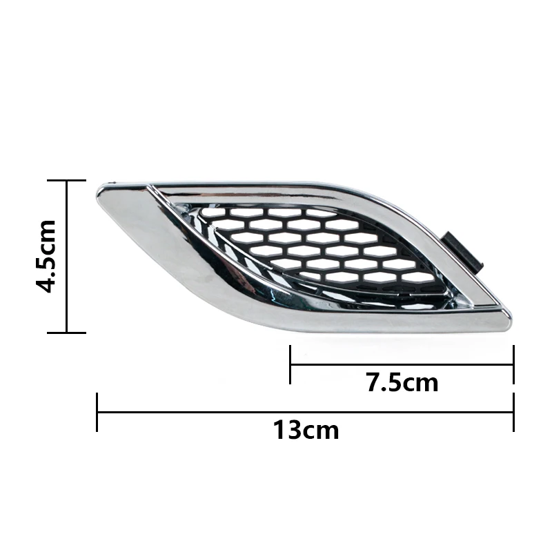 For Maserati Quattroporte 2014-2020 Car Front Side Grille Air Intake Fender Vents Grill Auto Accessories 670010339 670010340