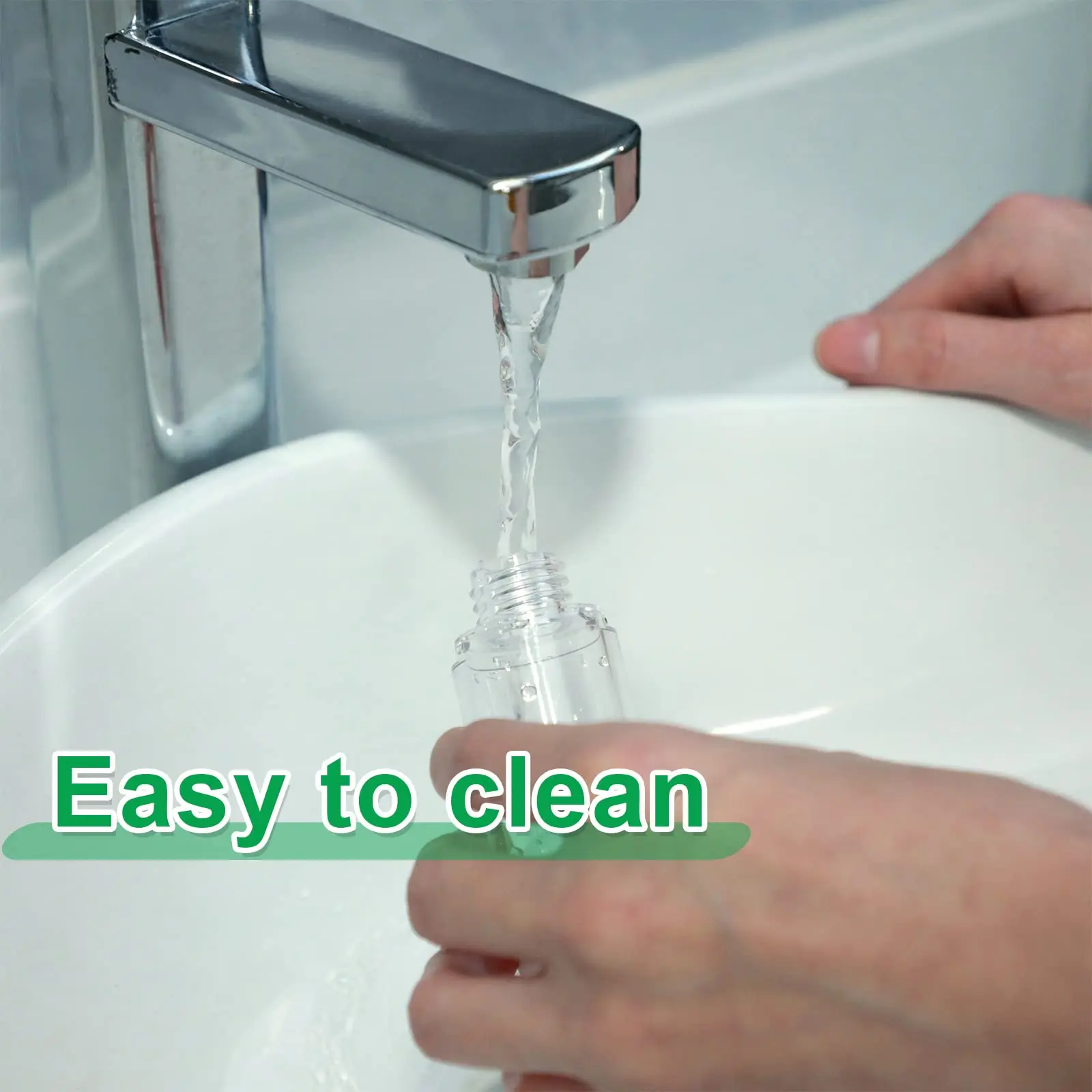 12 Pcs Clear Airless Pump Bottles Refillable Cosmetic Travel Dispenser Vacuum Plastic Travel Bottles Empty Lotion Pump Dispenser