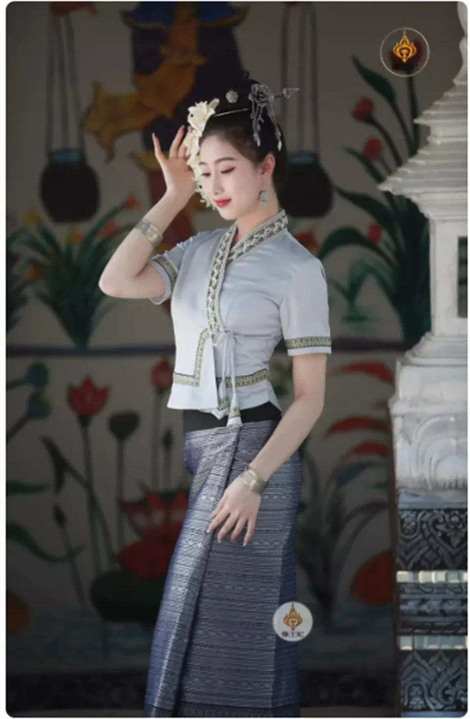 

Dai traditional clothing women's simple daily casual work clothes