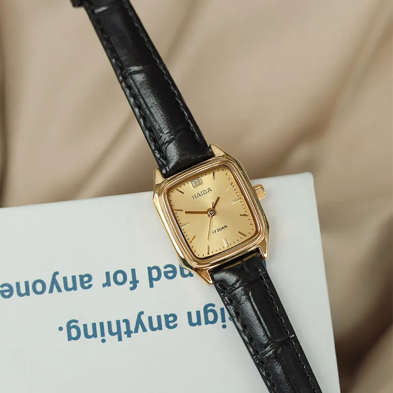 

Simple Square Stainless Steel Strap Vintage Watch Antique Timepiece, Watch Accessories, Women'S Wristwatch, Luxury Ladies' Watch