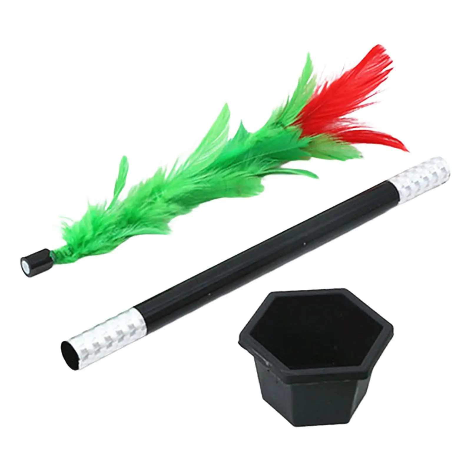 Flower Rod Trick Show Prop Toys Flower from Rod in Classic toy rod Trick for Beginner Show Prop Toy, Show Accessories