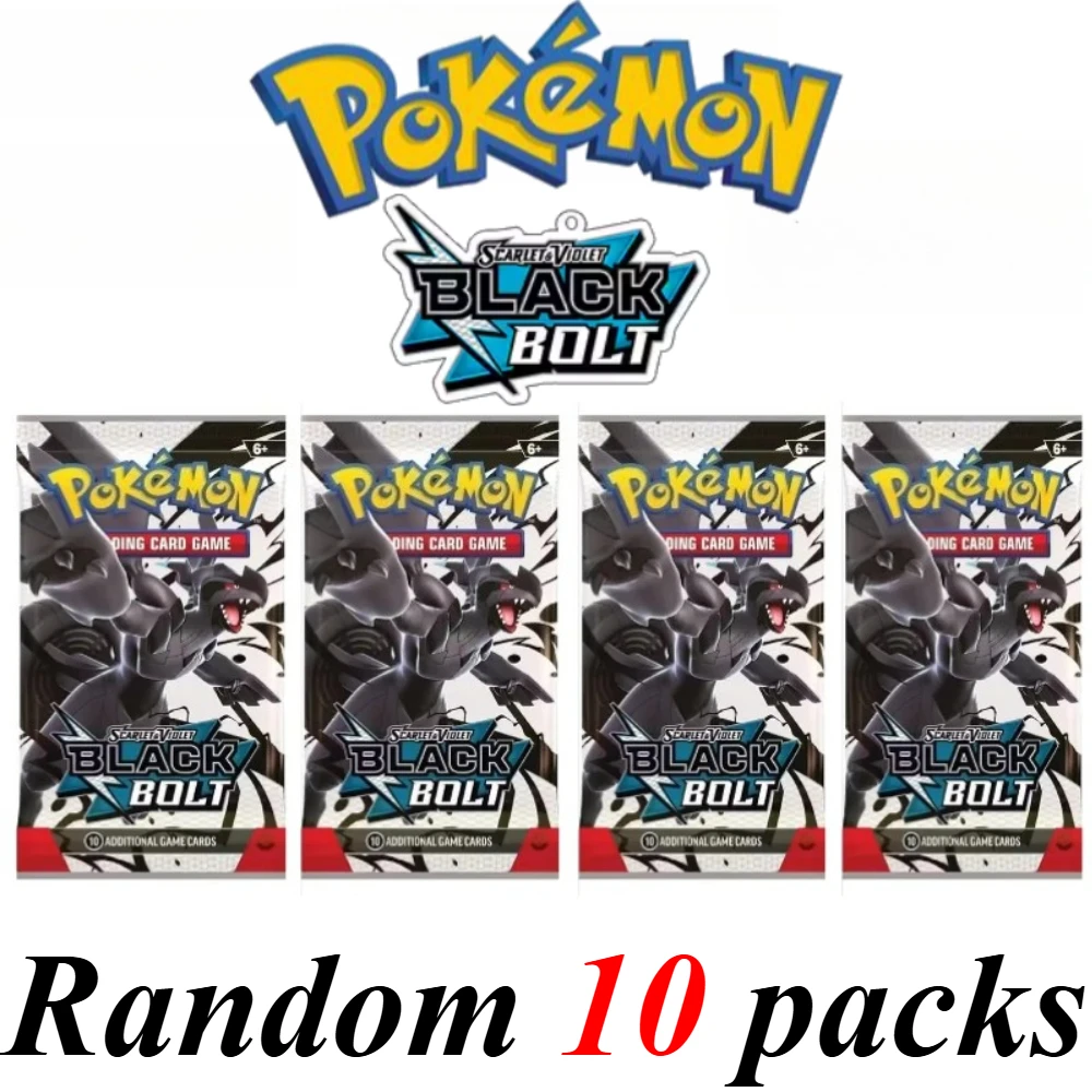 Pokémon Cards 9+1 Per Pack TCG Mega Evolution Phantasmal Flames Booster Box Trading Card Game Collection Set English Pokemon image 3