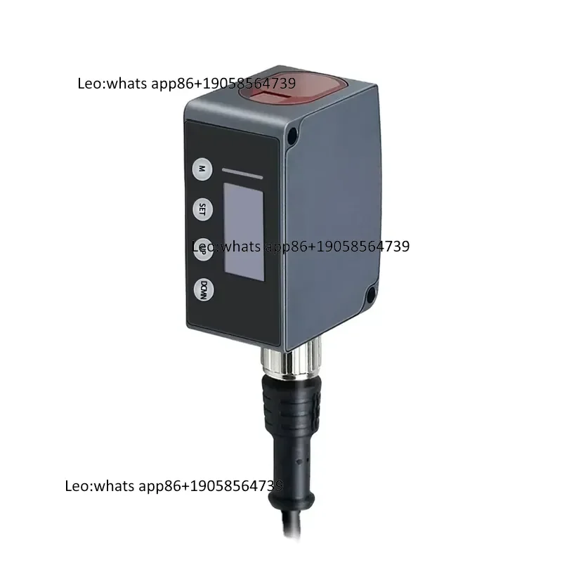 CORON GLZ-D20MPUIR Distance Sensor PNP Analog RS485 Output M12 Connector High-Precision Red Semiconductor Optical