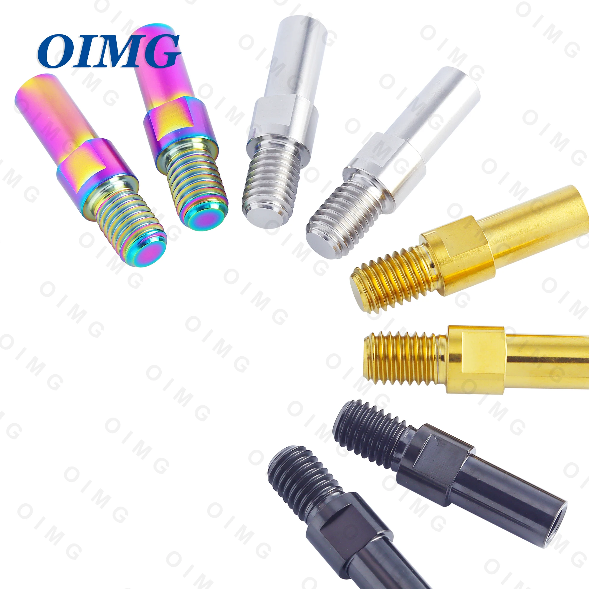 

Titanium Alloy M8 V Brake Column Bolt Screw Mountain Bike Frame Front Fork Screw Modification Parts Bike Brakes Accessories