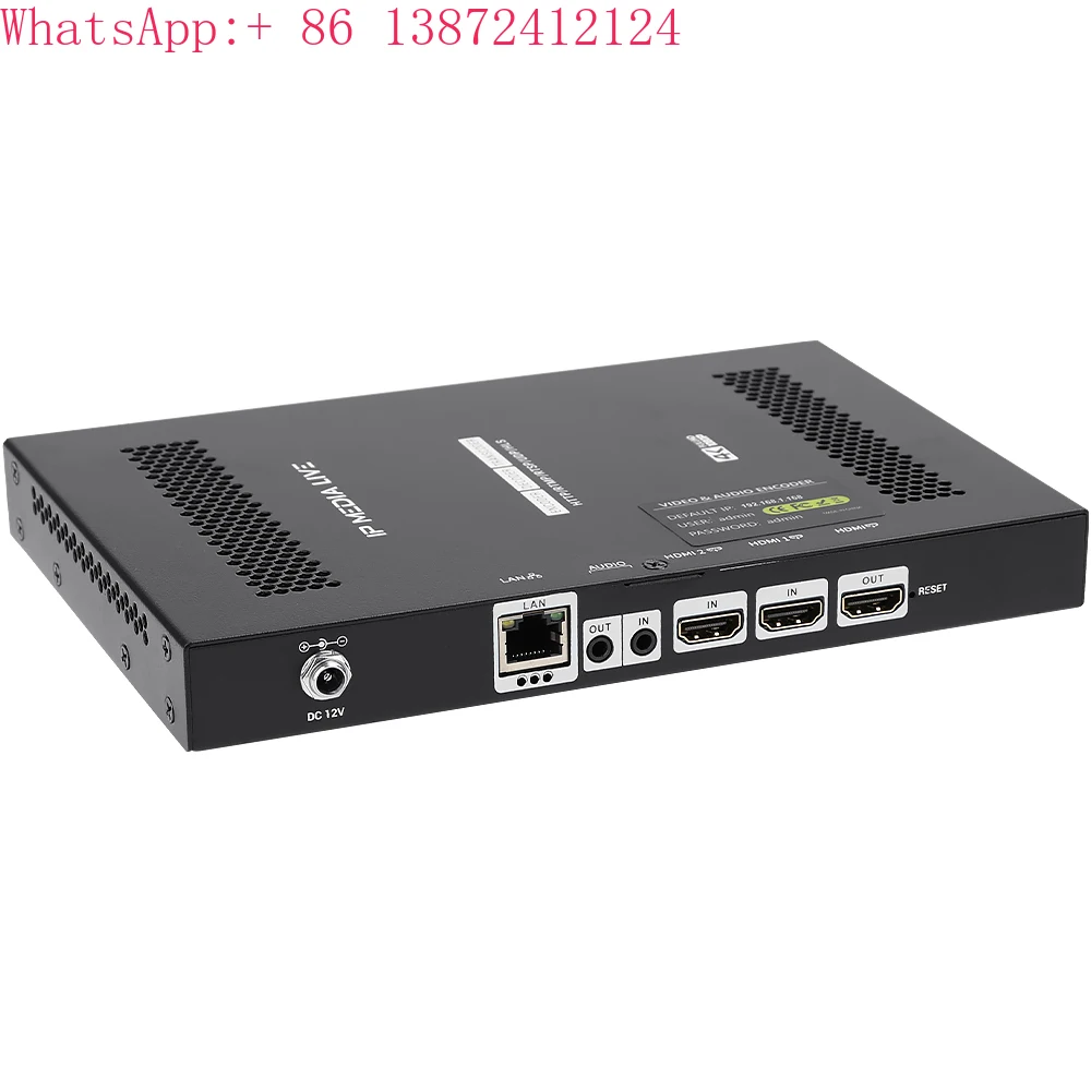 2 Channels 4k hdmi Video Encoder 8 Channels hdmi Decoder IP Transcoder