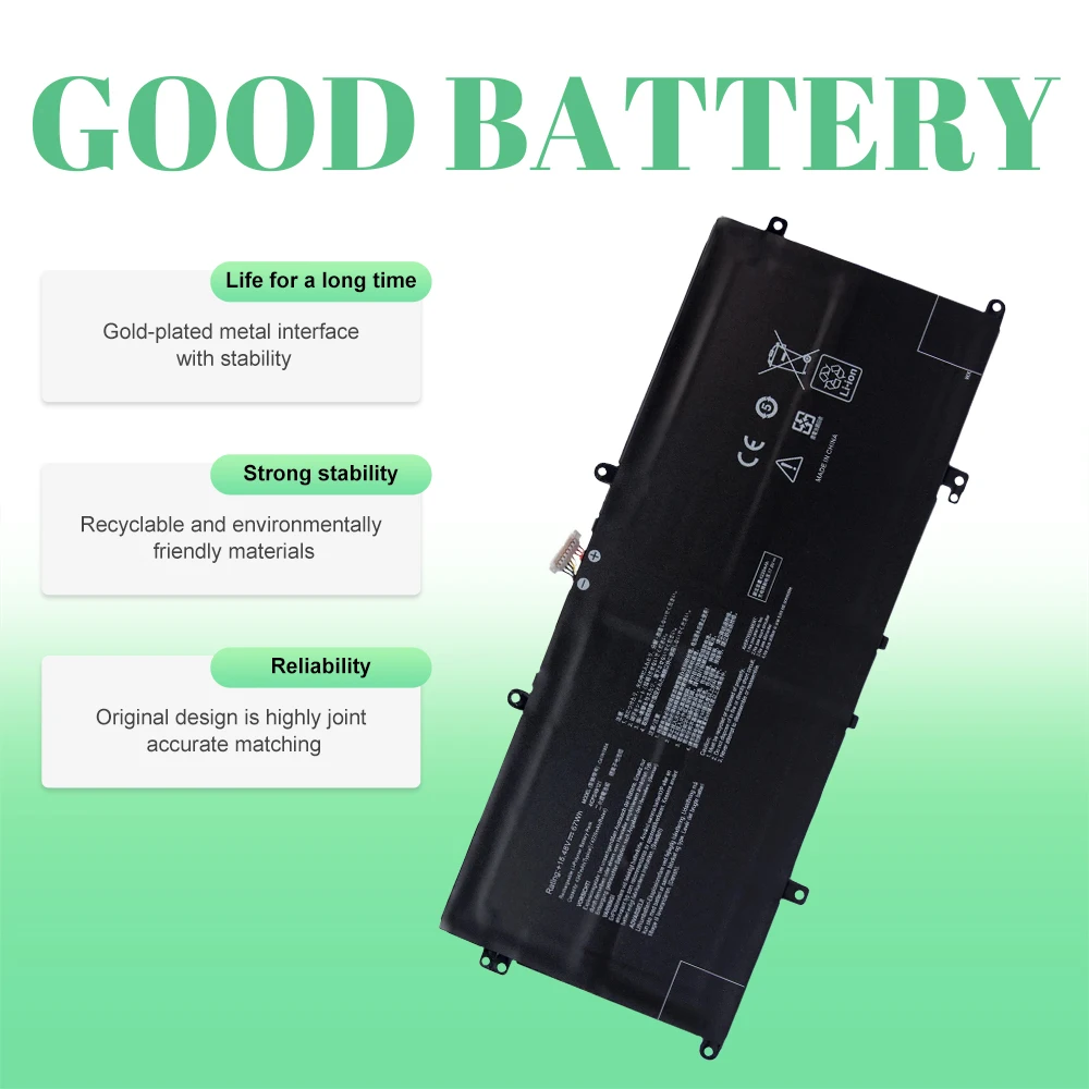 C41N1904 Аккумулятор для ноутбука ASUS ZenBook 14 UM425IA UX425UA UX371EA UX391UA UX393xx S435EA 13 UX325xx UM325SA UX363EA