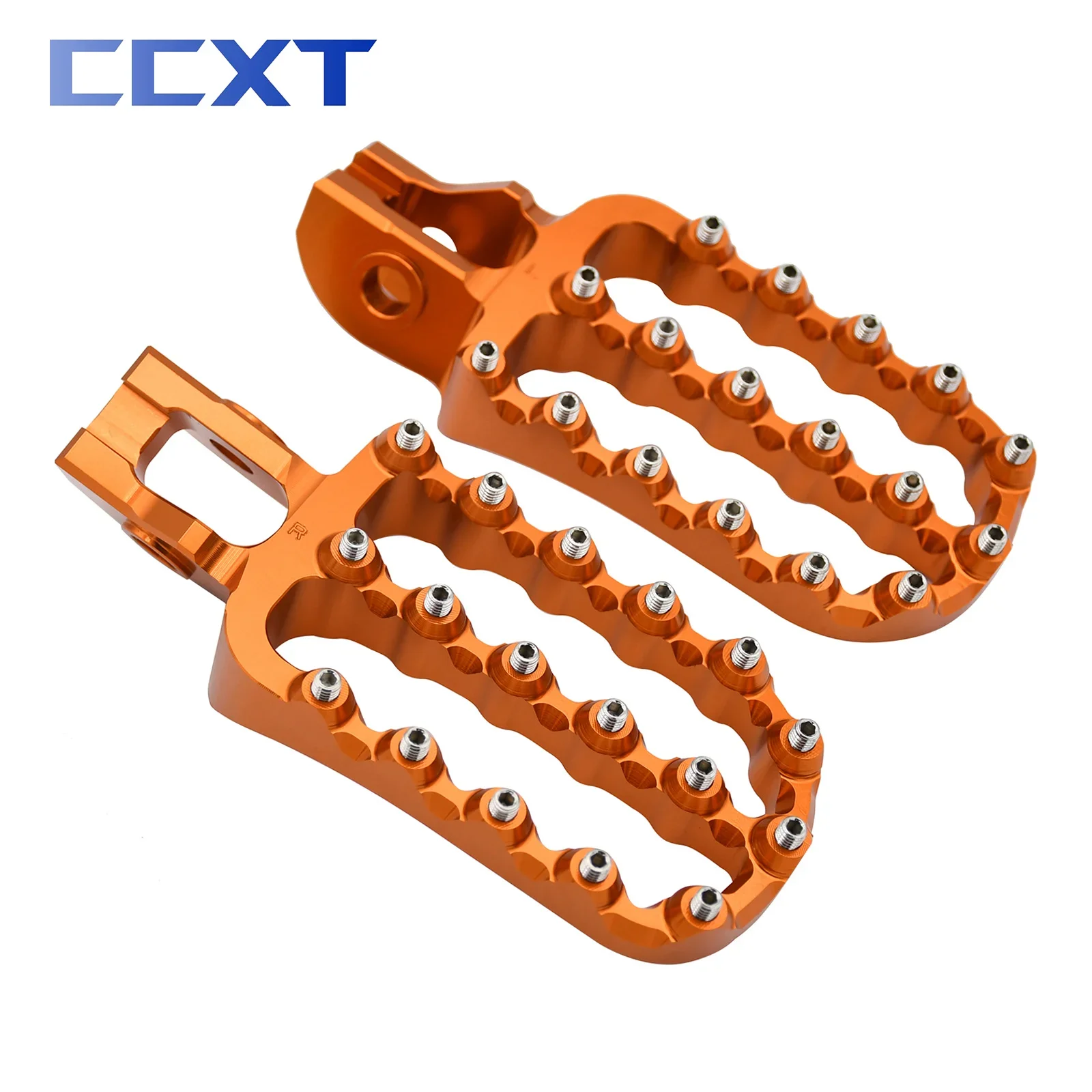 CNC 107mm Lengthen Footrest Foot Pegs Pedal For KTM EXC EXCF SX SXF XC XCF 2017-2022 For GasGas EC EX MC 250 300 350 450 2023