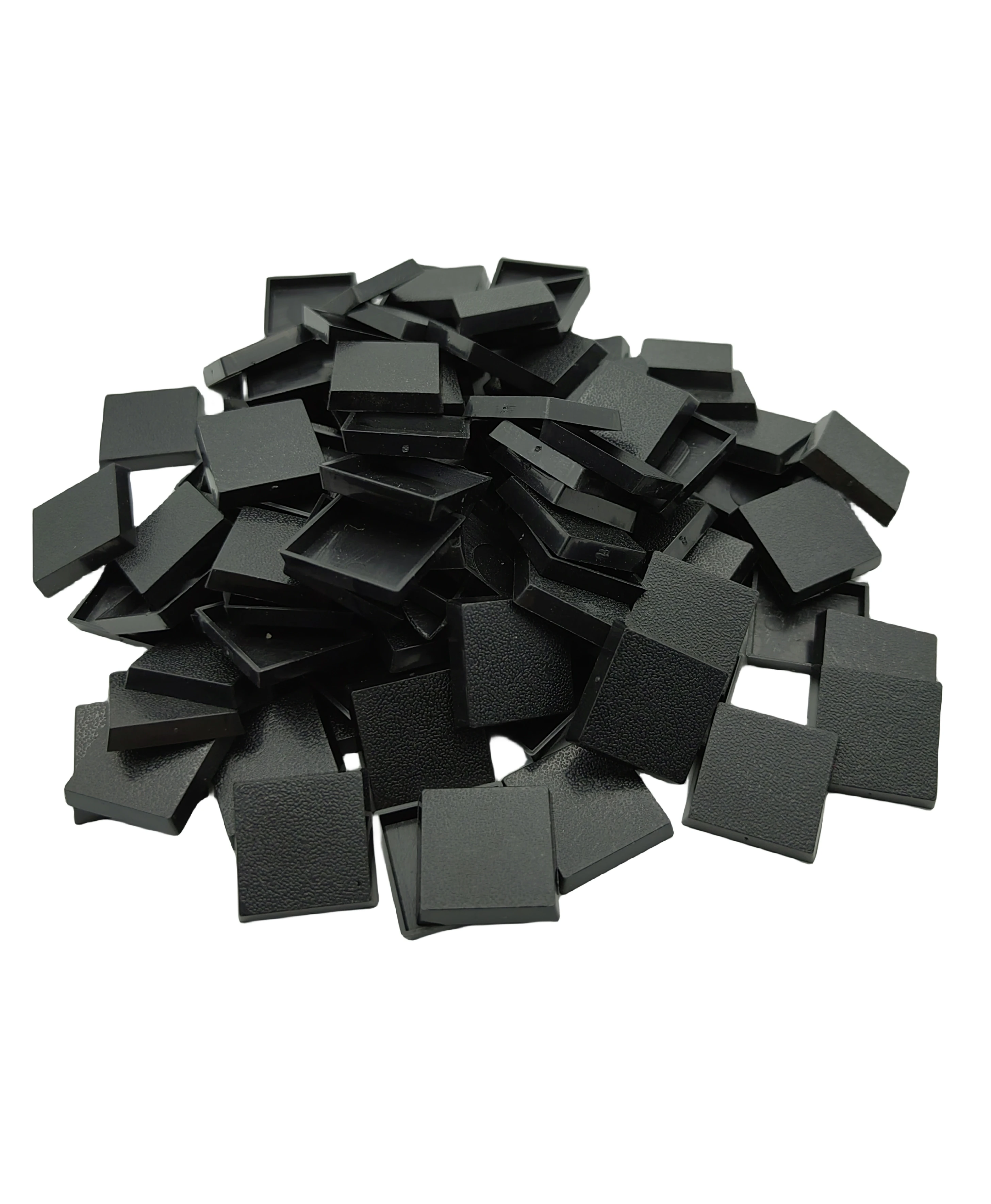 100 قطعة 20 مللي متر (خطأ 0.5 مللي متر) قواعد مربعة لألعاب الطاولة المصغرة قاعدة 20 مللي متر