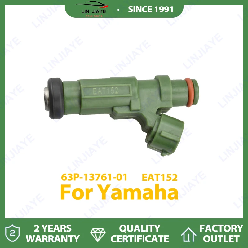 

1/4 шт. топливные форсунки 63P-13761-01-00 63P-13761-01 63P1376101 63P137610100 для подвесного двигателя Yamaha F150 TXRD 150HP 4T