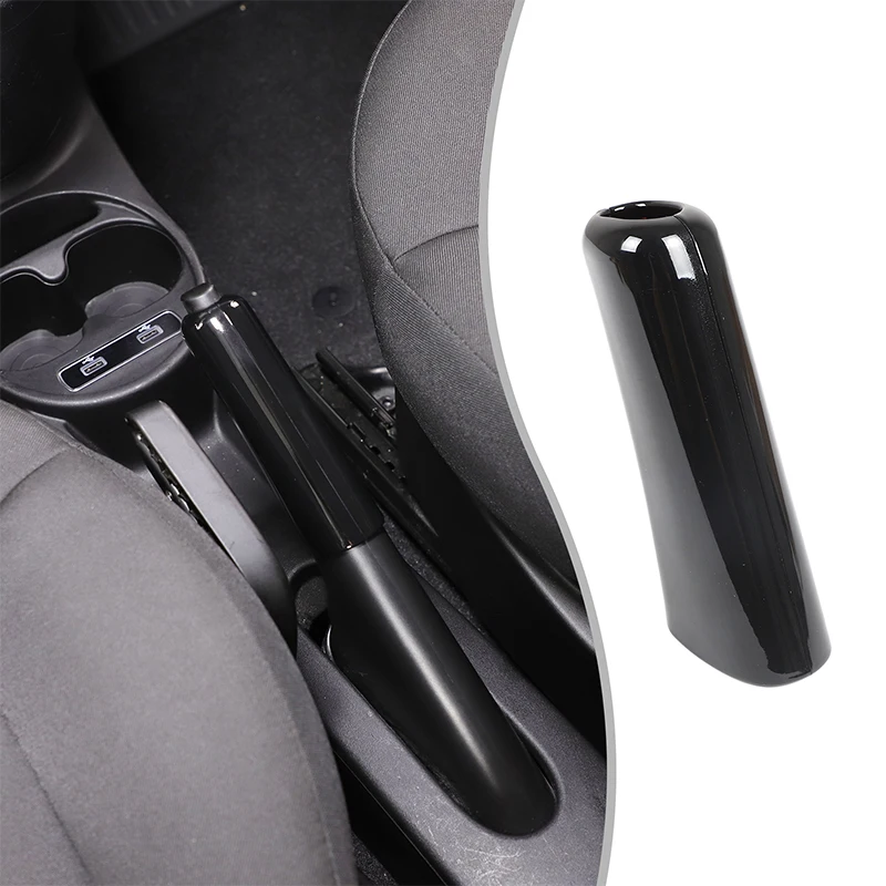 

ABS автомобильный центральный рычаг переключения передач, крышка стояночного тормоза, наклейка для Fiat 500 2007-2025, автомобильные аксессуары