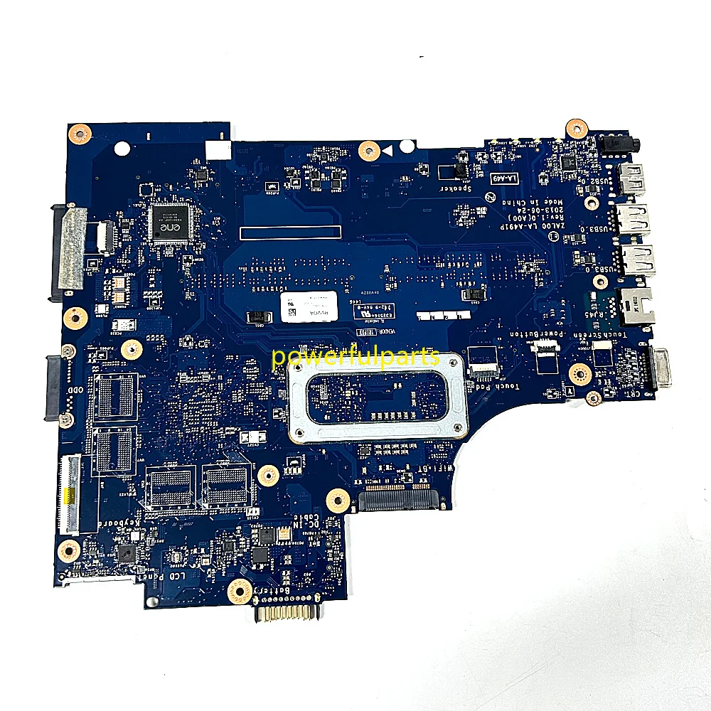 Imagem -02 - para Dell Latitude 3540 Placa-mãe Zal00 La-a491p 0jttmw 08ttcm 06tjn 0x3nc8 08p1ry i3 i5 i7 Cpu On-board Funcionando Bem