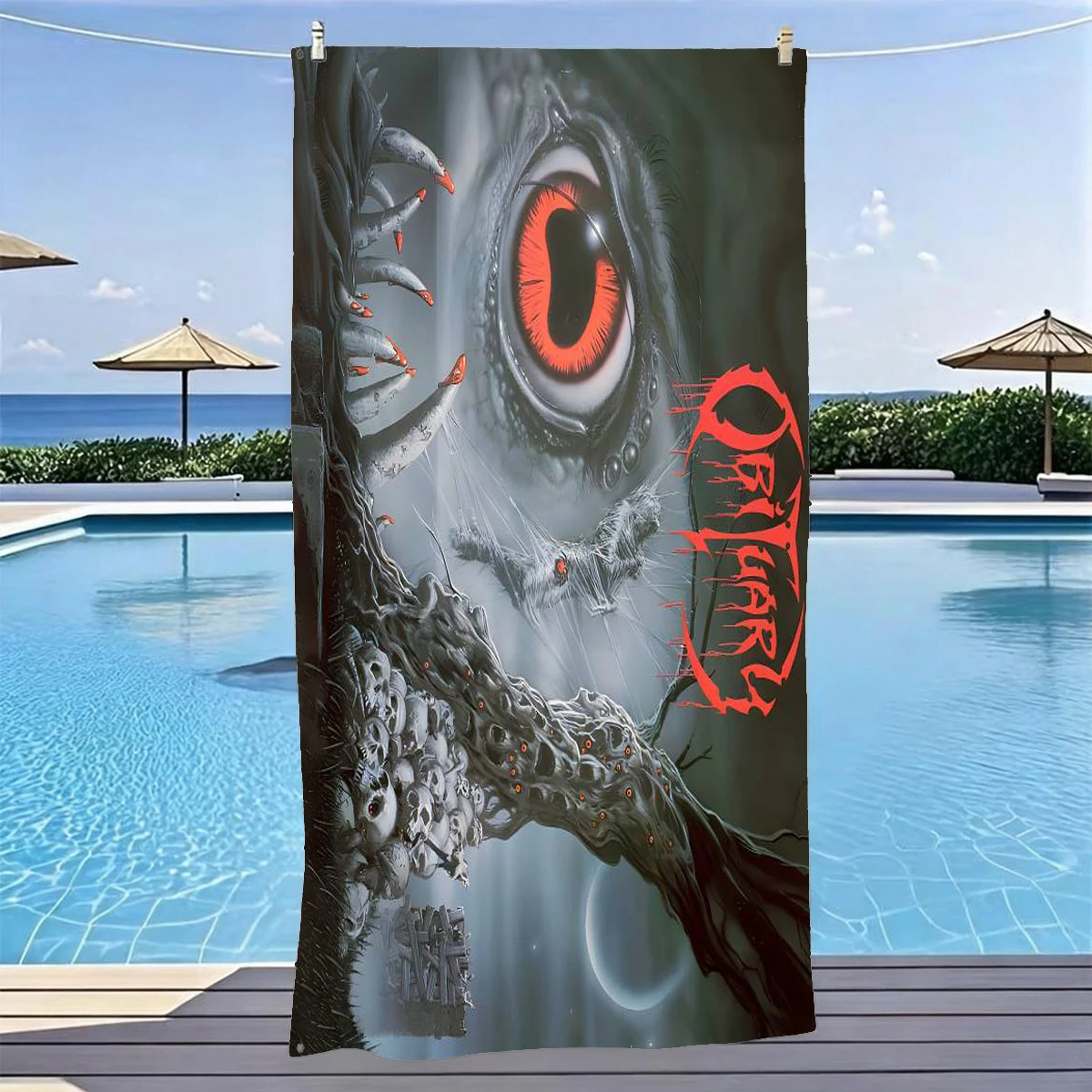 1pc O-Obituary Death Metal Ban - Aquarium Zombie review and price