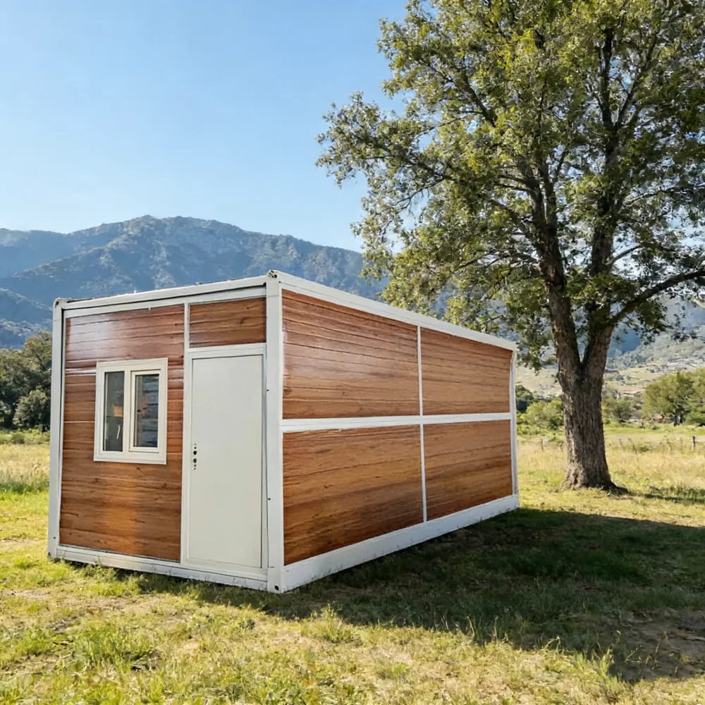 

Luxury China Prefab Modular Whose House X-folding Container House for Office Building Outdoor Villa Mobile Container House