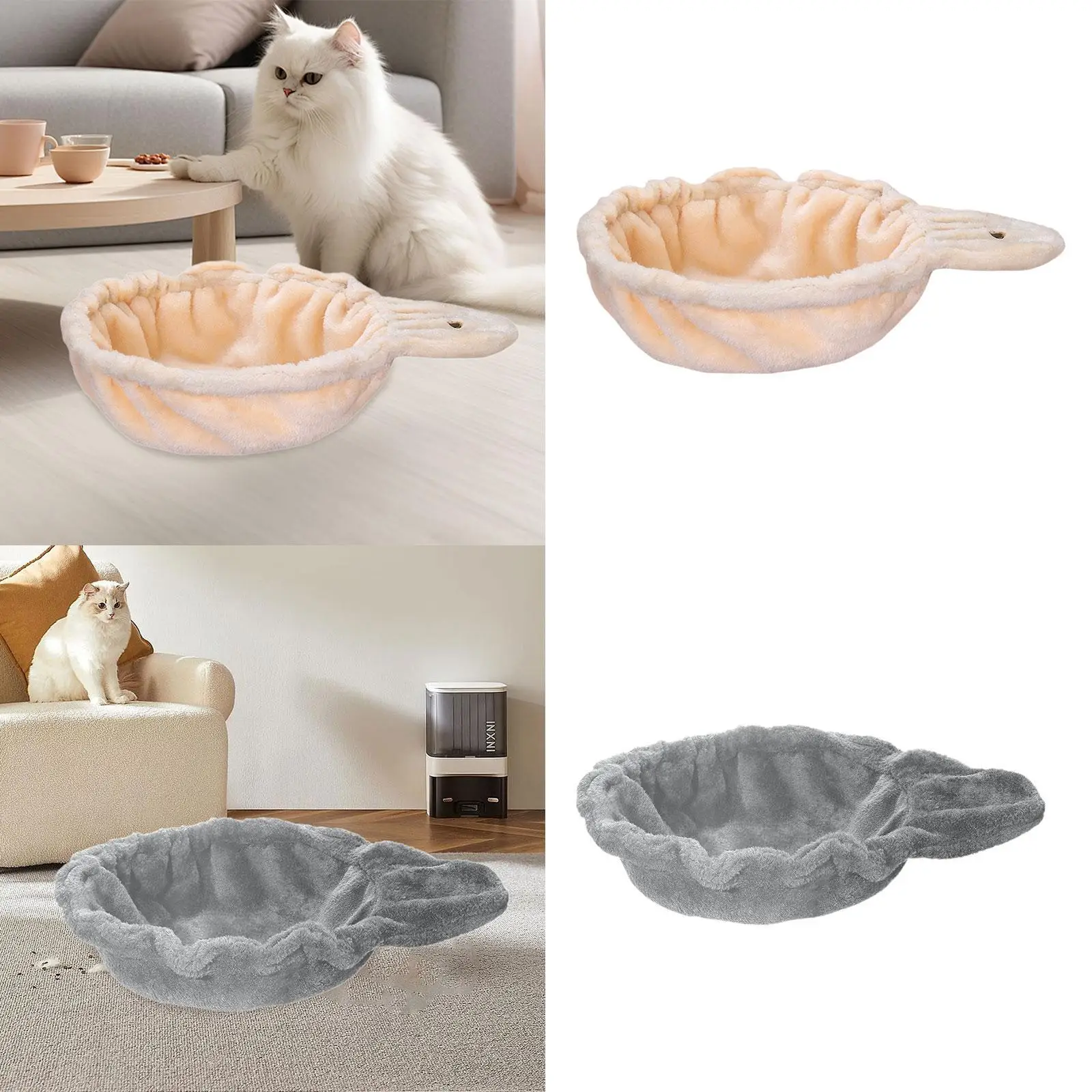 Picture 5: Cat Tree Hammock Bed Basket,Soft,for Pet Cat Tree Accessories Cat Nest Attachment Replacement for Indoors Cats Kitten