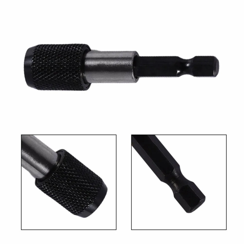 

Hexagonal Handle Extension Rod Magnetic Bit Holder Drill Compatible Limit Adjustable Screwdriver Bits Conversion Use Tool