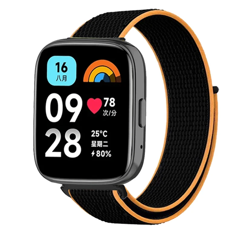 حزام لساعة Redmi 5 Lite/5 حزام ساعة نشط 22 مللي متر حزام سوار من النايلون الملون لساعة Xiaomi Redmi 3 Lite/3 Active Correa