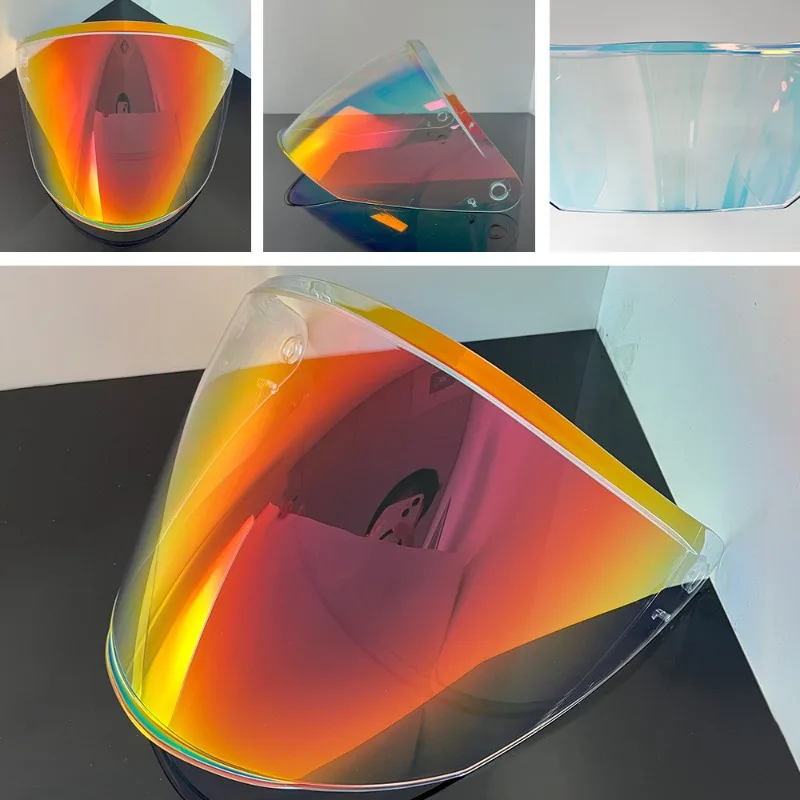 FOR LS2 OF626  COMPASS Helmet Visor  Brown Lens Transparent Lens, Helmet Replacement Accessory