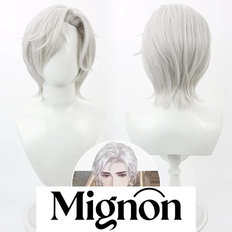 

Beyond the World Xia Xiaoyin cosplay wig silver white short hair Halloween gift