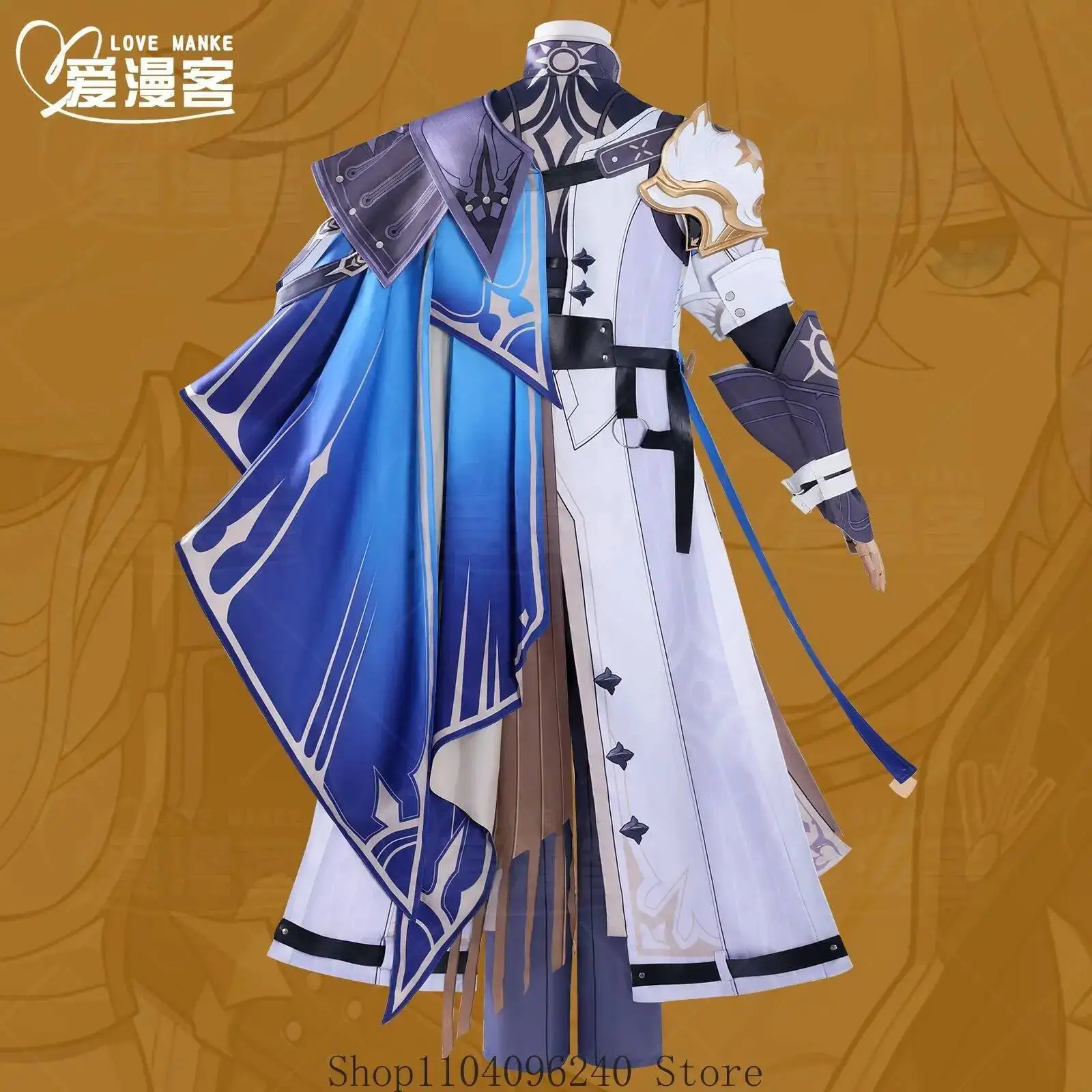 لعبة هونكاي: ستار رايل فينون أزياء تنكرية موحدة ملابس أنيمي أزياء الهالوين للنساء والرجال