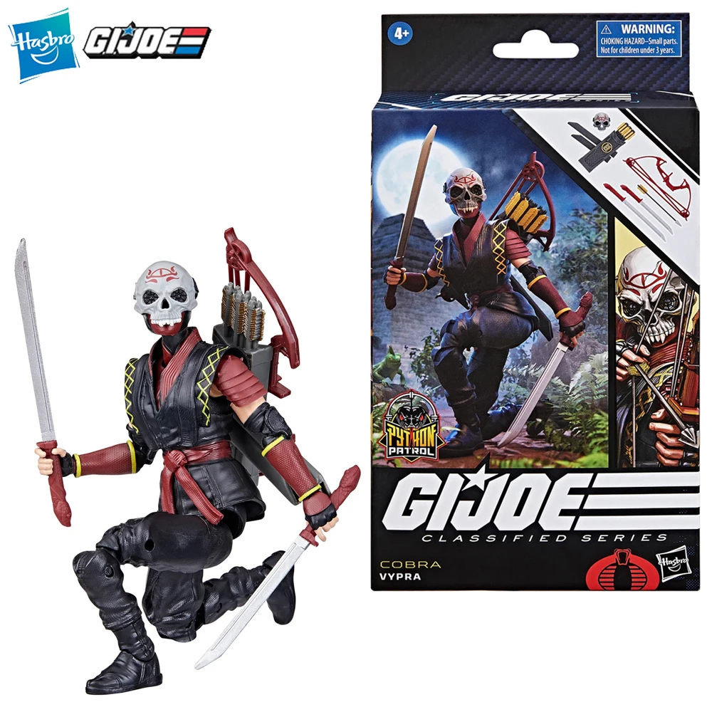 

[Special-Offer] Hasbro G.I. Joe Classified Series Python Patrol Cobra Vypra 15cm Original Anime Action Soldier Figure Model Toys
