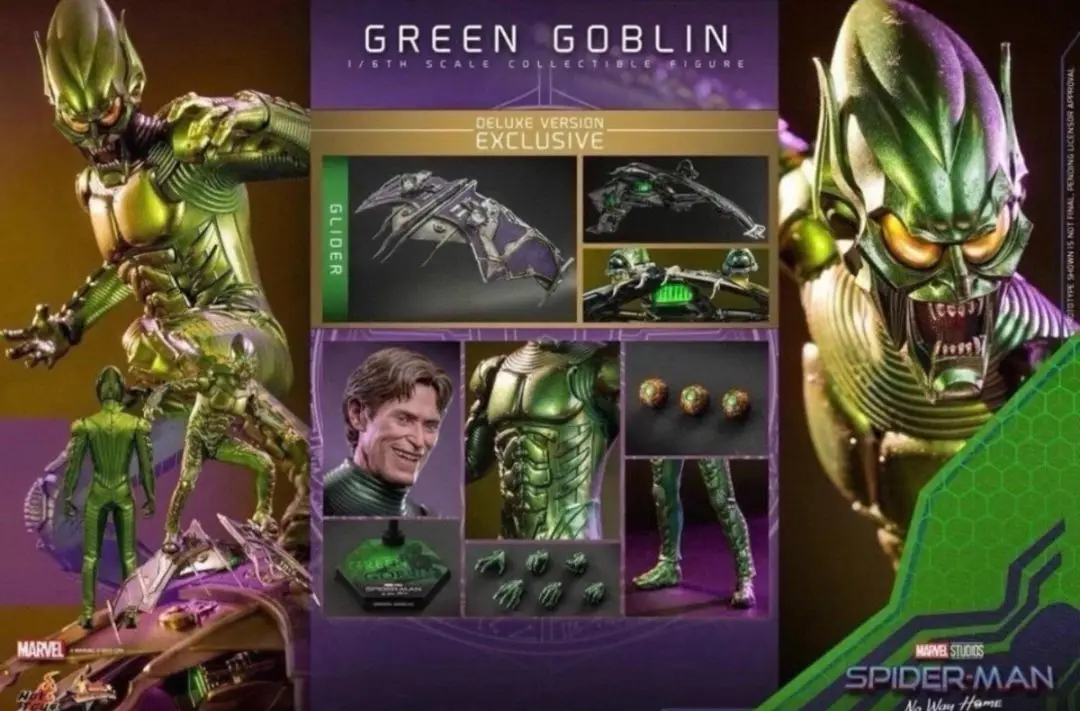 

In Stock Hot Toys Spider-Man: No Way Home Green Goblin MMS630 1/6 Scale Collectible Figure Gift