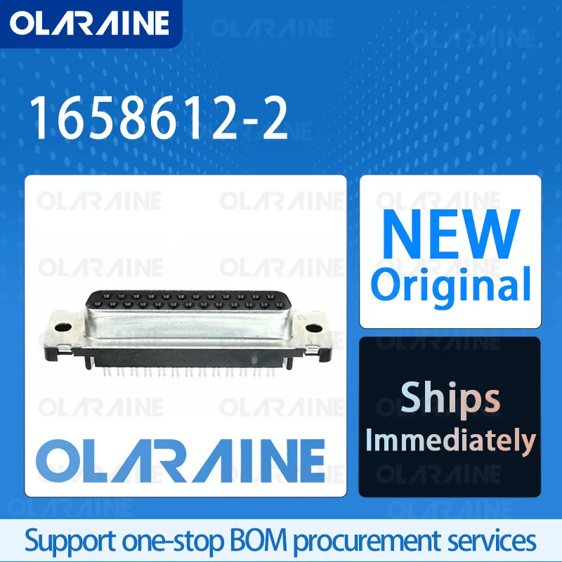 

1/5/10Pcs 1658612-2 100% brand new and original IC chip D-Sub standard connector 25 Position