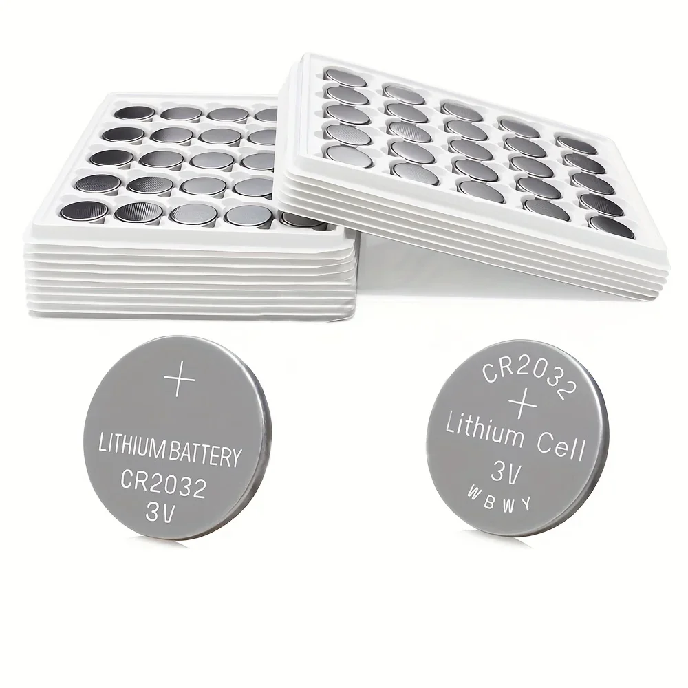 

5pcs/pack 25pcs/pack CR2032 Battery (CR2032/ DL2032/ E-CR2032/ SB-T51/ LF1/ 2V) 3V Lithium Button Cell Batteries