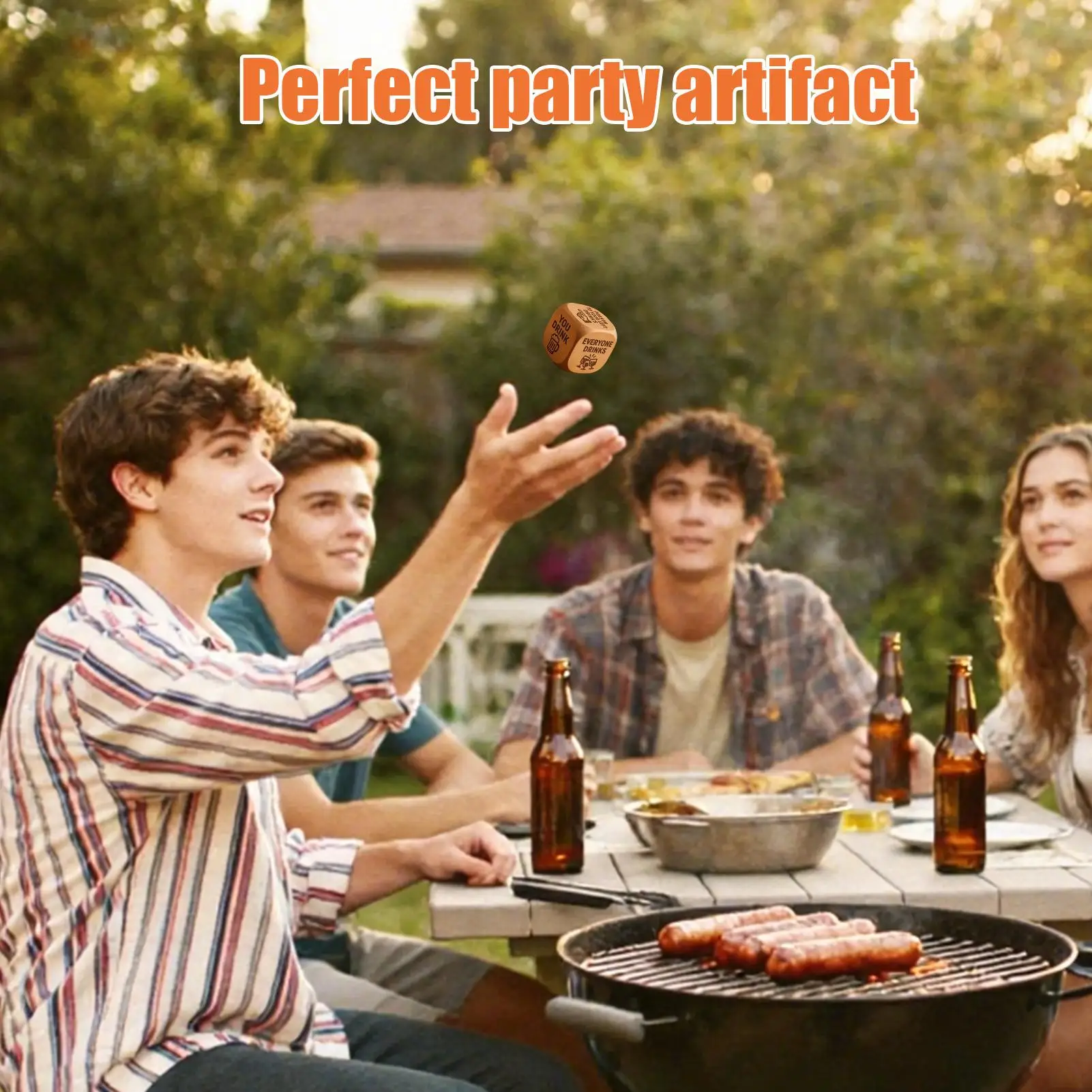 ألعاب الشرب لحفلات البالغين، أنشطة تفاعلية مضحكة، لعبة نرد الشرب الممتعة للعائلة للأصدقاء والأزواج في المنزل