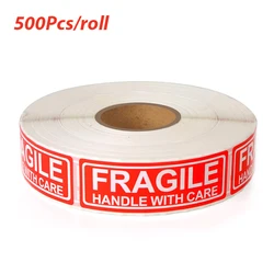 500PCS Fragile Stickers The Goods Please Handle With Care Warning Labels DIY Supplies