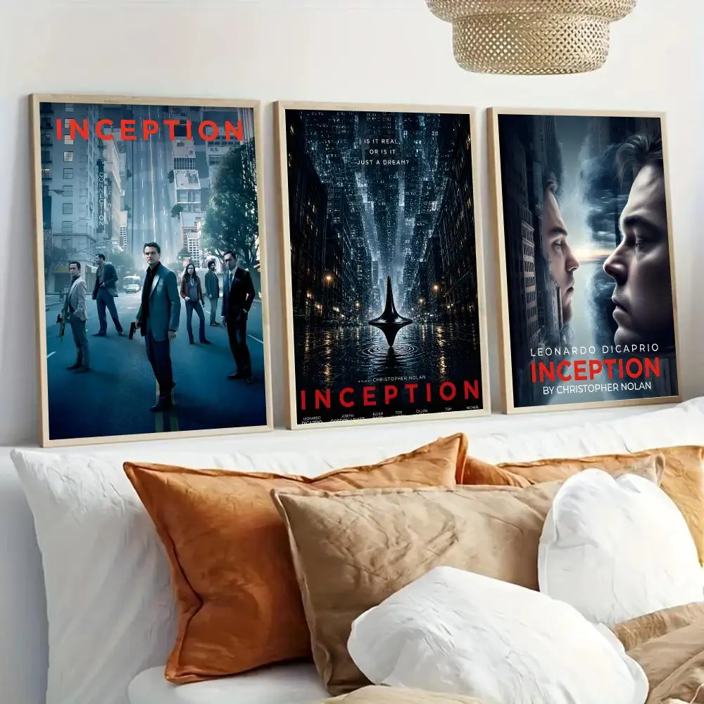 Movie I-Inception Poster Modern Home Living Bedroom Bar Hallway Waterproof Wall Art Aesthetic Decor