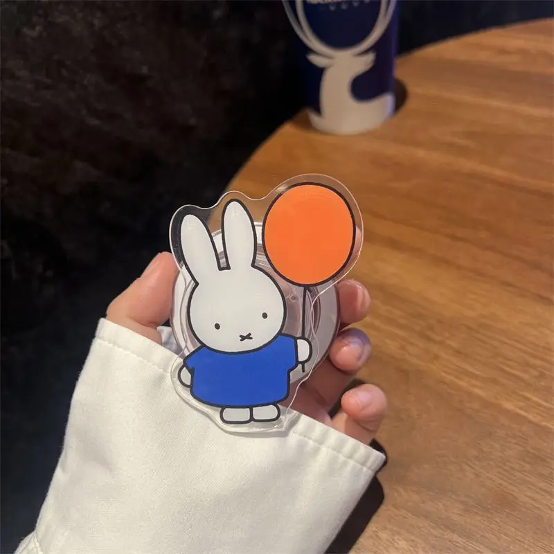Kawaii Miffy Magnetischer Halter Geeignet für MagSafe Ausziehbarer Handyhalter Geschenk-Spielzeug für Mädchen – Detail 7