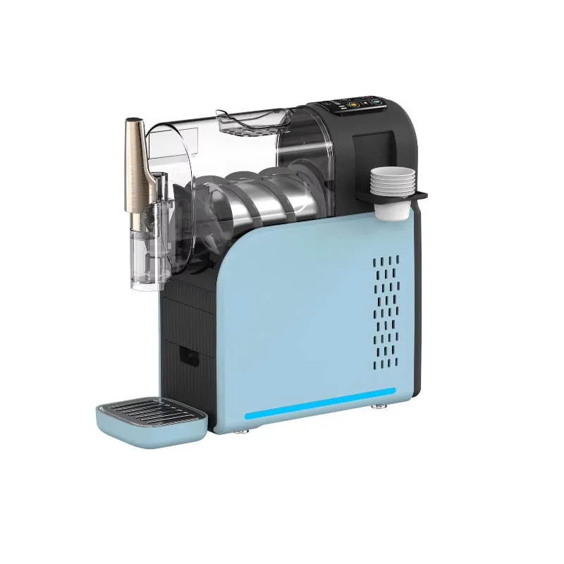 New professional snowflake machine  snowflake machine with multi-color options and color screen