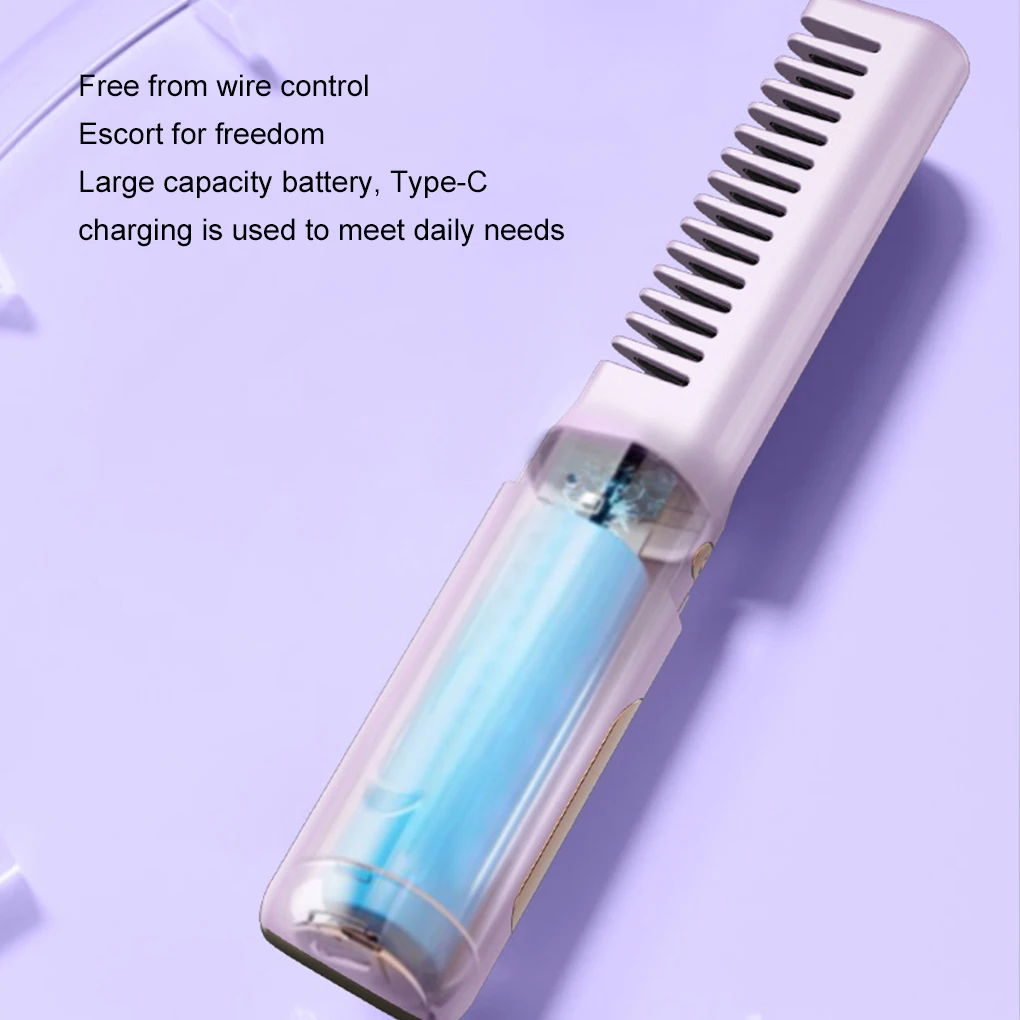 

Двойная мини-расческа для завивки и выпрямления волос для универсального инструмента для укладки волос