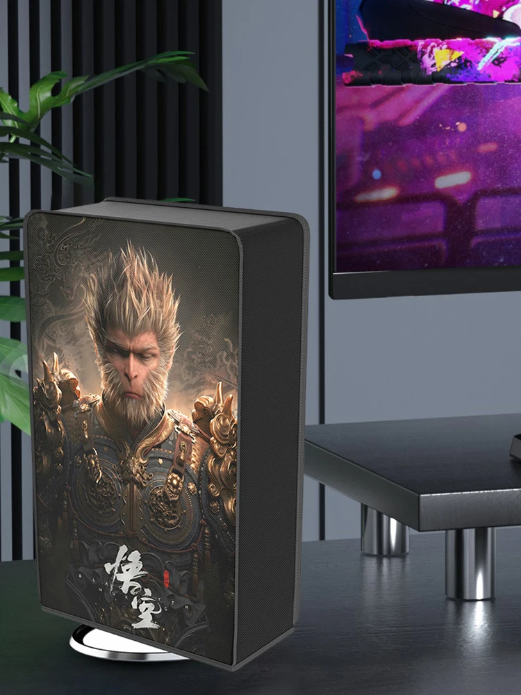 

Вертикальный/горизонтальный пылезащитный чехол из ткани Оксфорд, пылезащитный, с точной обработкой кромок, водонепроницаемый защитный чехол для Playstation 5 Slim