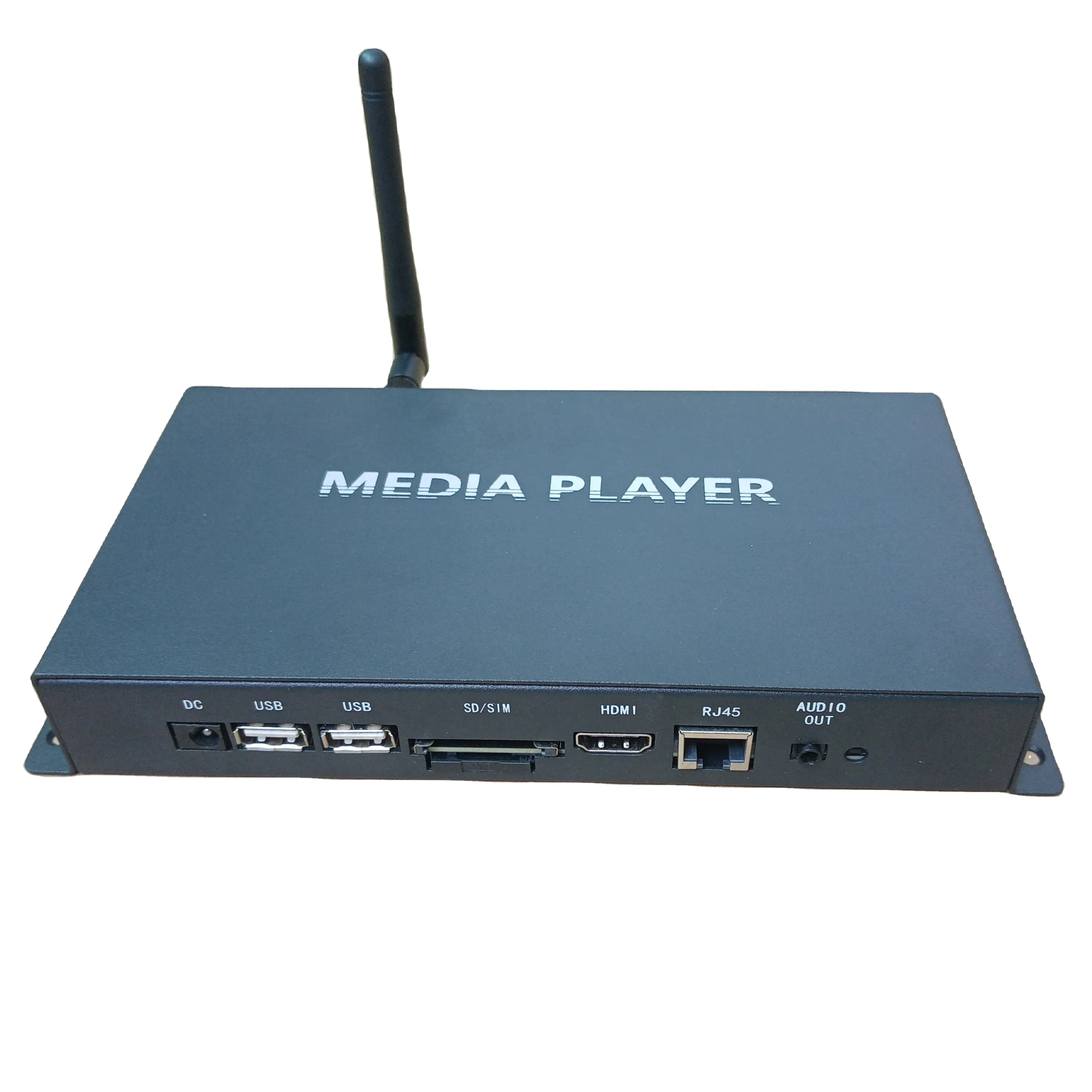 Digital Signage Player Box Cms Functions Advertising Wifi Android TV Media Player Box Metal Case Digital Signage 2G/32G