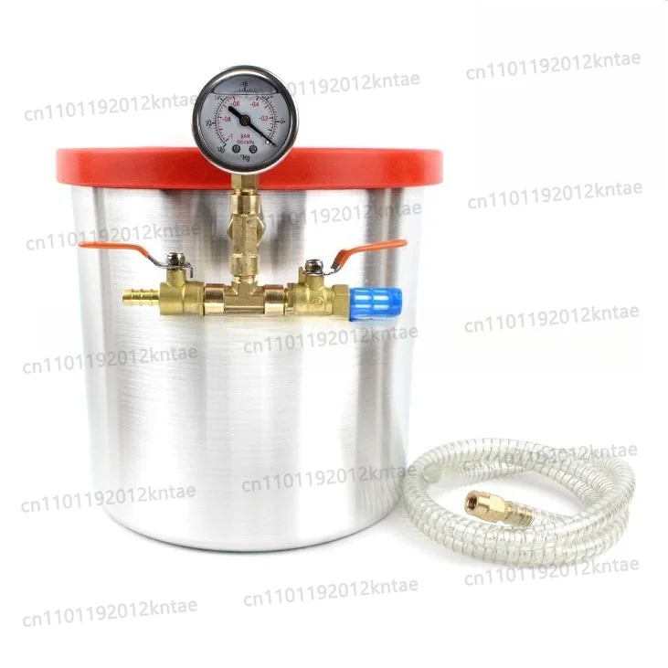 Vacuum barrel aluminum alloy 3-gallon vacuum saturation tank - stable vacuum pressure retention