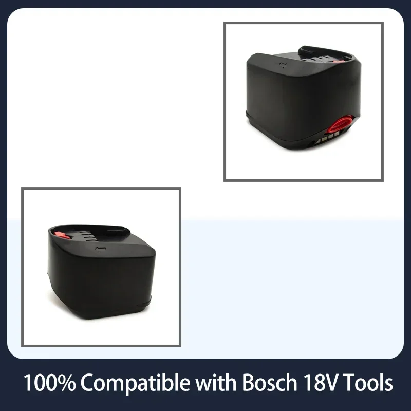 18V 12800mAh Li-Ion Battery Brand New for Bosch 18V PBA PSB PSR PST Bosch Home, Garden Tools (Only for TypC) AL1830CV AL1810CV