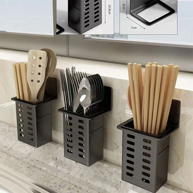 Suporte de Parede Funcional para Escovas de Dente e Pasta de Dente - Organizador de Banheiro